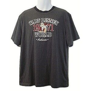 Disney Park Grumpy T Shirt Walt Disney World 1971 Embroidered Authentic Size XL
